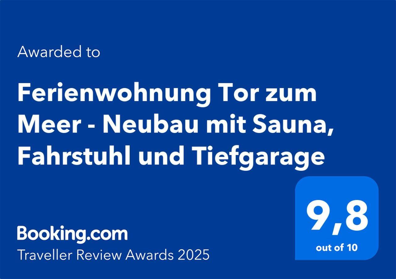 Ferienwohnung Tor Zum Meer - Neubau Mit Sauna, Fahrstuhl Und Tiefgarage Ostseebad Kühlungsborn Екстериор снимка